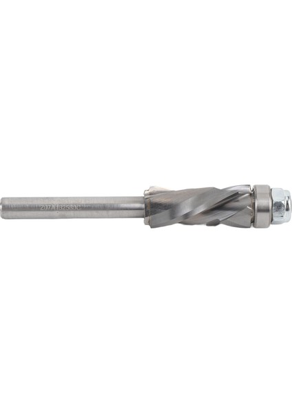 Flush Trim Freze Ucu 1/4in Sap 1/2in Kesim Çapı 1in Kesim Uzunluğu Spiral Spiral Flush Trim Freze Ucu (Yurt Dışından)