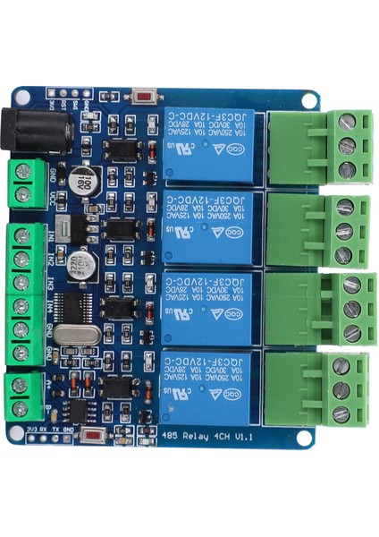 4 Kanallı Röle Modülü 12V Yüksek Doğruluklu Anahtar Girişi RS485/TTL Iletişimi Için (Yurt Dışından) fiyatları
