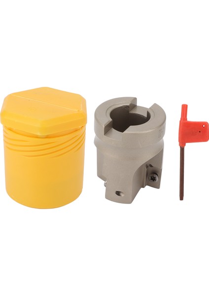 Yüz Freze Başlığı 3 Kanallı Cnc Torna Freze Kesici Başlığı 40CR Metal Işleme Için Endüstriyel Alet (Yurt Dışından)