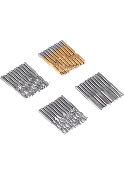 40 Adet/takım Freze Kesici 1/8in Sap Freze Uçları Ağaç Işleme Cnc Kesici Freze Oyma Ucu Seti LXD0LX40PCC (Yurt Dışından) indirimleri