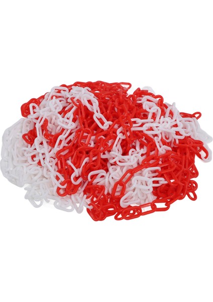 Trafik Zincirleri 6mm Çap Abs 25M Uzunluğunda Bahçeler Otoparklar Yol Kontrolü Için Güvenlik Bariyerleri Bağlantıları Kırmızı ve Beyaz (Yurt Dışından) fiyatları