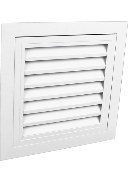 Gable Havalandırma 35X35CM Dış Boyut 29.5X29.5CM Iç Boyut Duvar Havalandırma Kapağı Alüminyum Alaşımlı Ekranlı (Yurt Dışından) indirimleri