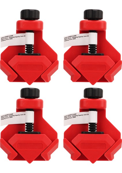 4 Adet Dik Açı Kelepçe Yay Yükü 90 Derece Köşe Klipsi Dıy Ahşap Işleme Mobilya Bakımı Için (Yurt Dışından)