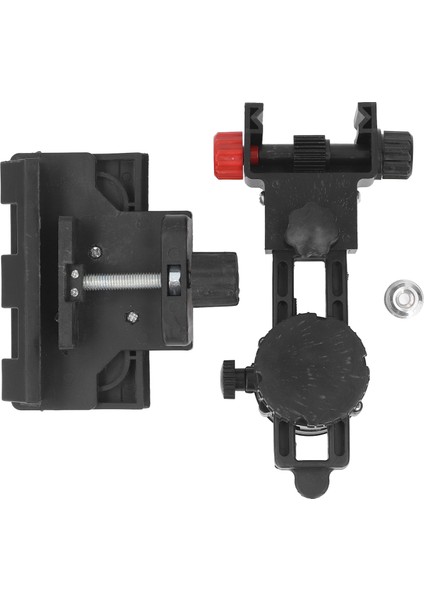 Ince Ayar Braketi Seviye Adaptörü 360 Derece Ayarlanabilir Destek L Şeklinde Döner Taban Klipsli Duvar Tavan Montajlı (Yurt Dışından)