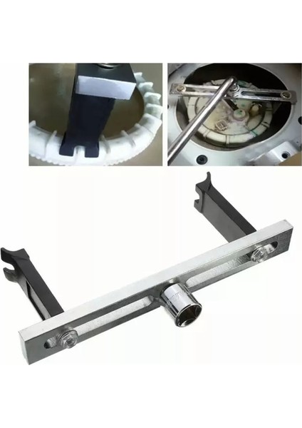 Yakıt Pompası Anahtarı Krom Vanadyum Çelik Evrensel Ayarlanabilir Yakıt Pompası Sökme Aleti Depo Kapağı Kapak Sökücü (Yurt Dışından) indirimleri