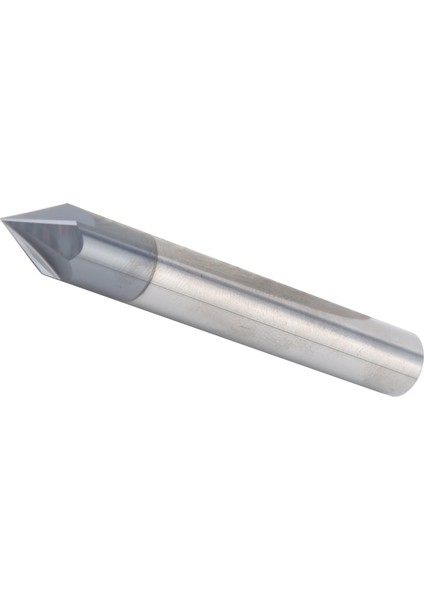 Pahlı Uç Freze 3 Kanallı 60° Freze Tungsten Çelik Cnc Oyma Parlatma Freze UCUD10 x 60° x 75L (Yurt Dışından)