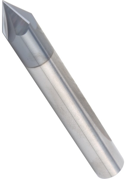 Pahlı Uç Freze 3 Kanallı 60° Freze Tungsten Çelik Cnc Oyma Parlatma Freze UCUD10 x 60° x 75L (Yurt Dışından)
