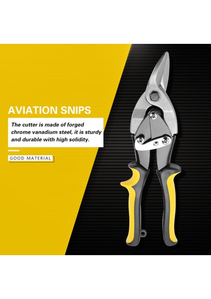 Havacılık Makası Sol Kesim Ofset Havacılık Teneke Kesme Makası Demir Sac Için (TU-2100C) (Yurt Dışından) fiyatları