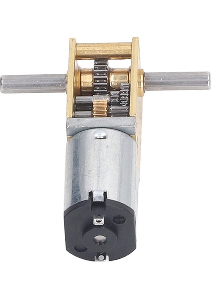 Çift Şaftlı Sonsuz Dişli Motoru Yüksek Torsiyon Fırça Hızı Azaltma Motoru Sabitleme Montajı ile DC3V 15RPM (Yurt Dışından) fiyatları