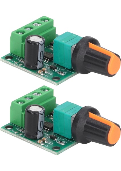 2 Takım Motor Hız Kontrol Cihazı Pwm Kontrol Anahtarı Regülatörü Dc 1.8V‑12V Fan Pompası Için (Yurt Dışından) fiyatları