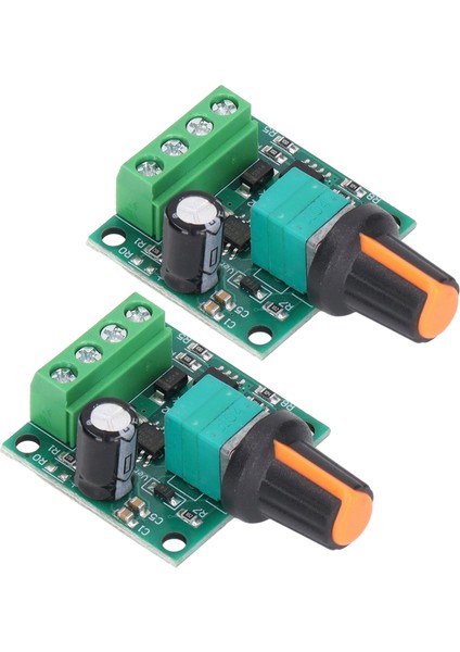 2 Takım Motor Hız Kontrol Cihazı Pwm Kontrol Anahtarı Regülatörü Dc 1.8V‑12V Fan Pompası Için (Yurt Dışından) modelleri