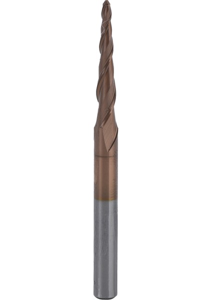 Konik Uçlu Frezeler Tungsten Çelik Mükemmel Talaş Kaldırma Etkisi Ahşap El Sanatları Için Yüksek Yüzey KAPLAMASIR0.75X20.5X D4X50 (Yurt Dışından)
