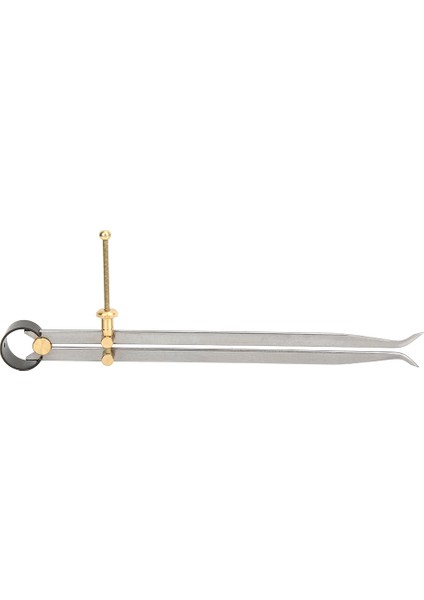 Ince Zemin Yay Ayırıcı Karbon Çelik Pirinç Düz Bacak Iç Yay Kaliperi 250MM (Yurt Dışından)