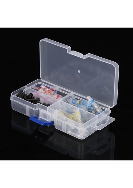 100 Adet Isı Büzüşmeli Boru Kovanı Schrumpfschlauch Tel Kablo Sıkma Terminalleri Konnektörü (Yurt Dışından) fırsatları