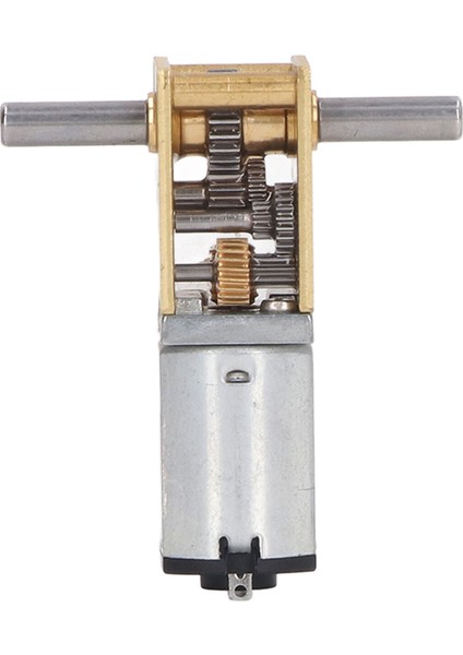 Çift Şaftlı Sonsuz Dişli Motoru Yüksek Torsiyon Fırça Hızı Azaltma Motoru Sabitleme Montajı ile DC3V 15RPM (Yurt Dışından) modelleri