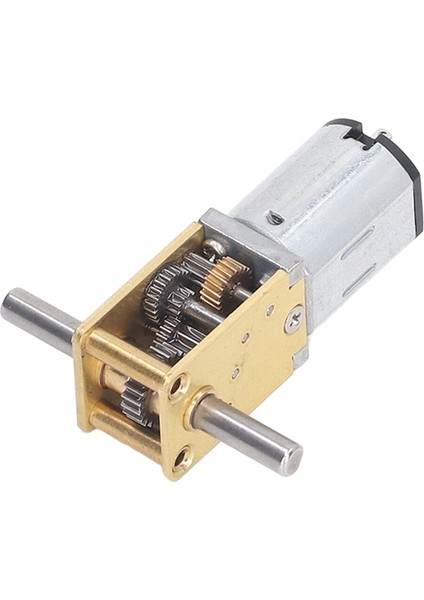 Çift Şaftlı Sonsuz Dişli Motoru Yüksek Torsiyon Fırça Hızı Azaltma Motoru Sabitleme Montajı ile DC3V 15RPM (Yurt Dışından) fırsatları