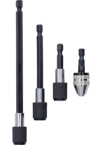 1/4in Altıgen Şaftlı Matkap Ucu Uzatma Seti Hızlı Mandrenli Elektrikli Alet Manyetik Adaptör Tutucu (Yurt Dışından) fırsatları