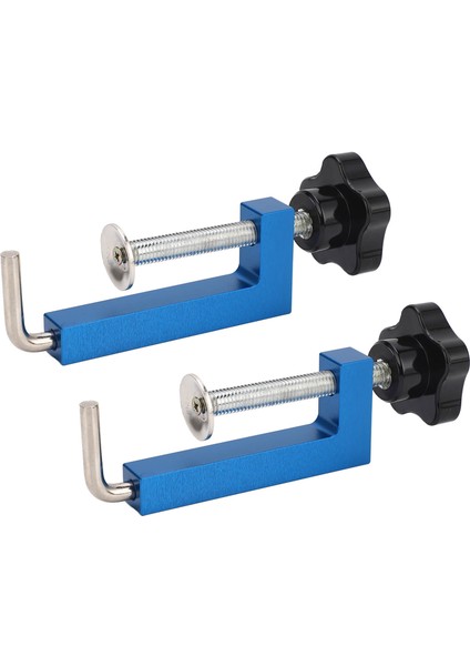 2 Adet Gönye Testereler Freze Masaları Masa Testereleri Ağaç Işleme Kelepçeleme Kareleri Sert Alüminyum Gövde Için Üniversal Çit Kelepçesi (Yurt Dışından) fırsatları