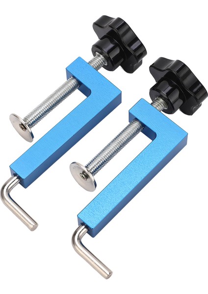 2 Adet Gönye Testereler Freze Masaları Masa Testereleri Ağaç Işleme Kelepçeleme Kareleri Sert Alüminyum Gövde Için Üniversal Çit Kelepçesi (Yurt Dışından) indirimleri