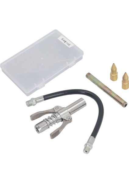 Gres Tabancası Bağlantı Parçası 12000PSI Yüksek Basınçlı Karbon Çelik 1/8in Npt Gres Tabancası Bağlantı Parçası (Yurt Dışından)