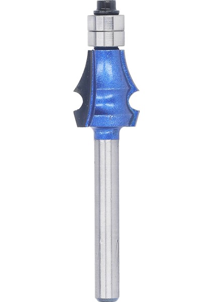 Freze Ucu 1/4 Şaft R2.5 Çift Yataklı Yüksek Sertlik Tungsten Çelik Alaşımlı Ağaç Işleme Freze Kesici (Yurt Dışından)