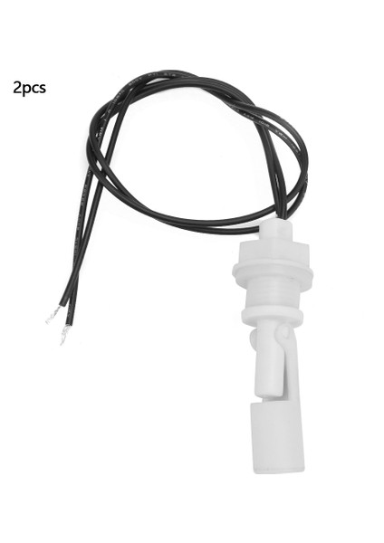 2 Adet Pp Tank Su Seviye Sensörü Kontrolü Yatay Sıvı Montajlı Şamandıra Anahtarı (F Tipi) (Yurt Dışından)