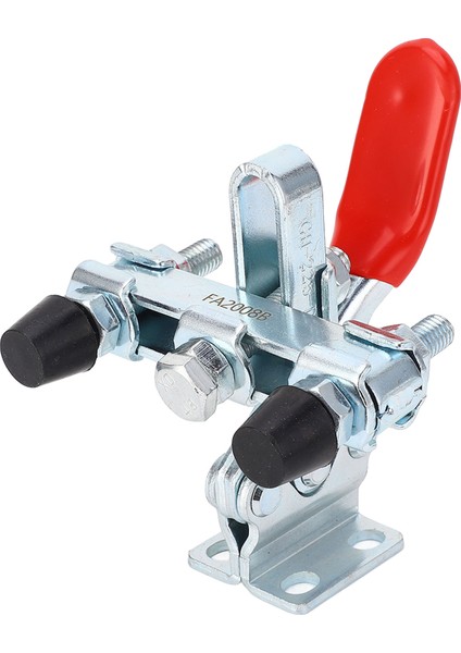 Hızlı Çıkarma Yatay Kelepçe Yüksek Karbon Çelik Çift Kafa Tutma Mandal Kelepçesi (Yurt Dışından)