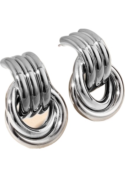 Basit, Çok Yönlü Niş Tasarım Küpeler Modadan Banliyö Küpelerine (Yurt Dışından)