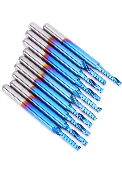Spiral Freze Ucu Cnc Yönlendirici Takımı Karbür Tungsten Çelik Uç Frezeleme Donanım Aracı 3.175 x 17MM (Yurt Dışından) indirimleri