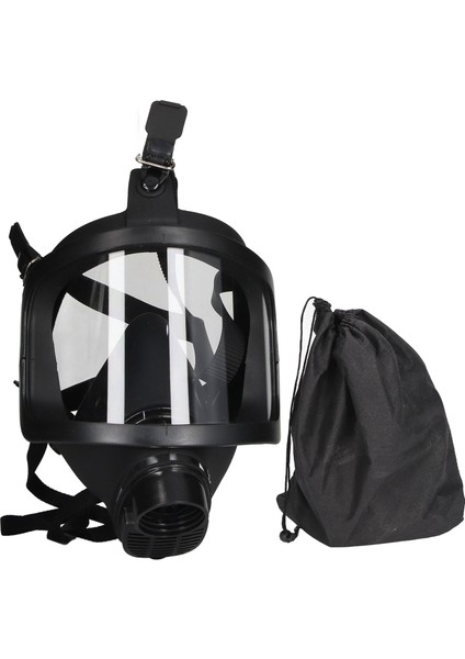 Gazlı Solunum Cihazı Anti Sis Darbeye Dayanıklı Ayarlanabilir Başlık RD40 Bağlantılı Filtreli Güvenlik Solunum Cihazı (Yurt Dışından)