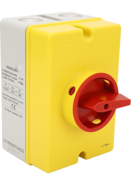 Güneş Bağlantı Kesme Anahtarı 4p 415V 25A Pv Izolasyon Anahtarı IP66 Su Geçirmez Kutu Dış Mekan Için (Yurt Dışından) modelleri