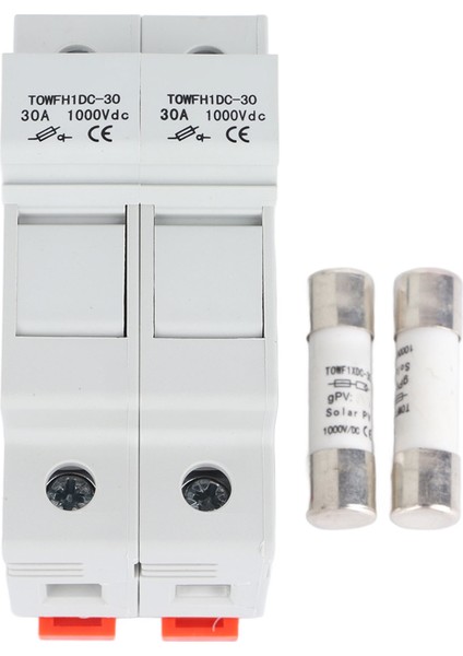 1000VDC Dc Devre Kesici 2 Sigortalı Etkili Koruma Devre Kesici Sigorta Seti Elektrikli Ev Aletleri Için 25A (Yurt Dışından)