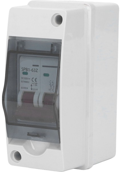 IP65 Su Geçirmez Dağıtım Kutusu Mini Devre Kesici Kombinasyon Kutusu DC500V 20A ile Güneş Pv Kesme Anahtarı (Yurt Dışından) fiyatları
