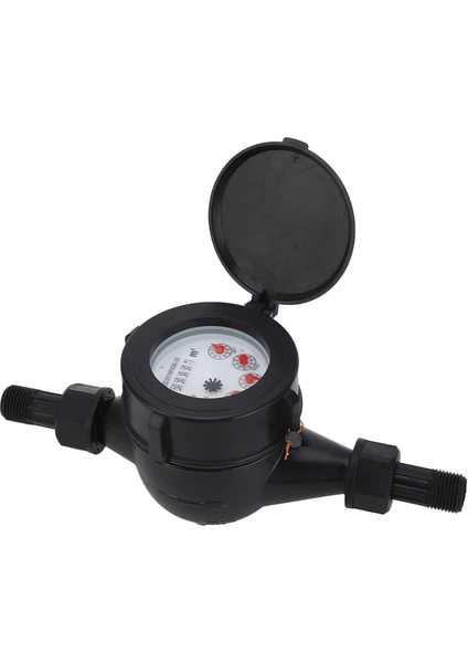 Su Sayacı Kuru Akış DN15 Iç Mekan Dış Mekan 15MM Manyetik Bağlantı Transmisyon Korozyona Dayanıklı (Yurt Dışından)