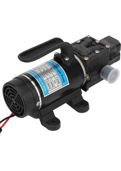 120W Elektrikli Su Pompası 10L/M Yüksek Basınçlı Yıkayıcı Için Kendinden Emişli Diyafram Pompası 24V/5A (Yurt Dışından) modelleri