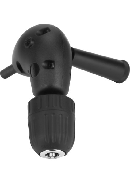 3/8" Dik Açı Adaptörü 90 Derece Elektrikli Matkap Aparatı 9,5 mm Yuvarlak Şaft Anahtarsız Mandren (Yurt Dışından)