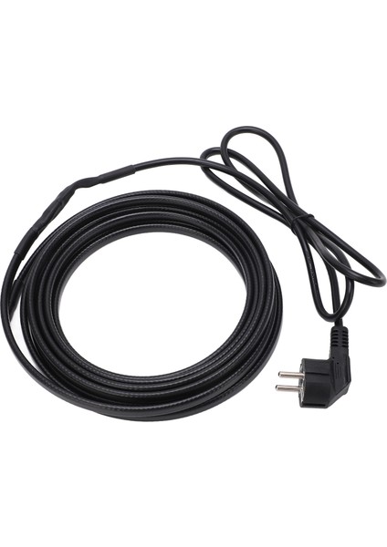 Boru Isıtma Kablosu Isıtma Bandı Isıtıcı 5 Metre Kendinden Düzenlemeli Kış Için Fişli Ab Fişi 220V (Yurt Dışından)