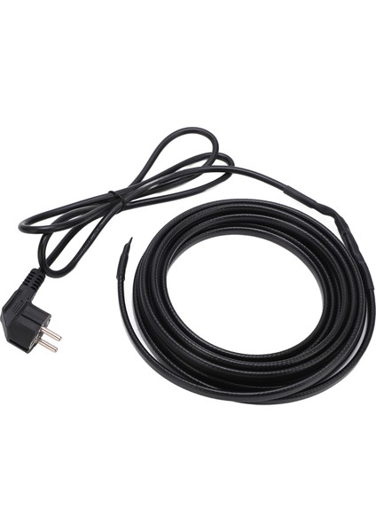 Boru Isıtma Kablosu Isıtma Bandı Isıtıcı 5 Metre Kendinden Düzenlemeli Kış Için Fişli Ab Fişi 220V (Yurt Dışından) indirimleri