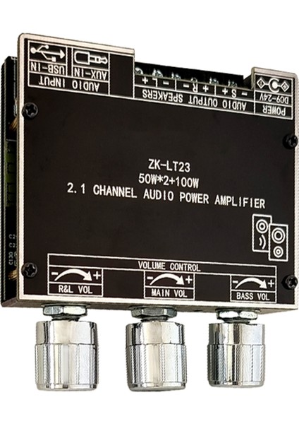 Amplifikatör Kartı Ses Ayarlanabilir 2.1 Kanal Bluetooth Ses Amp Modülü Ses Optimizasyonu Için (Yurt Dışından)