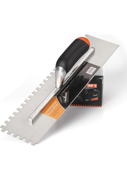 Çentikli Mala Yüksek Karbon Çelik Yüksek Sertlik Duvar Karosu Beton Bitirme Mala Zemin Için Çift Renk (Yurt Dışından)