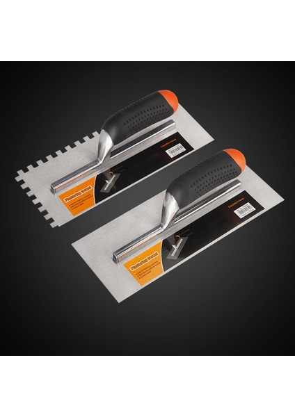 Çentikli Mala Yüksek Karbon Çelik Yüksek Sertlik Duvar Karosu Beton Bitirme Mala Zemin Için Çift Renk (Yurt Dışından) indirimleri