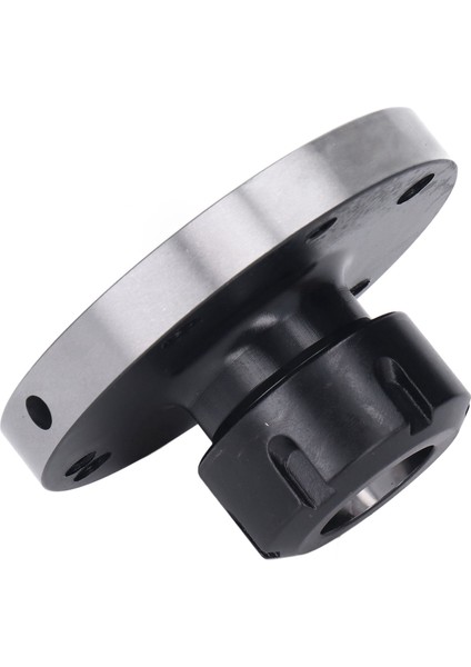 Collet Chuck Yuvarlak Taban 7 Montaj Deliği 100MM Çap Karbon Çelik Cnc Freze Torna Tezgahı Için (Yurt Dışından)