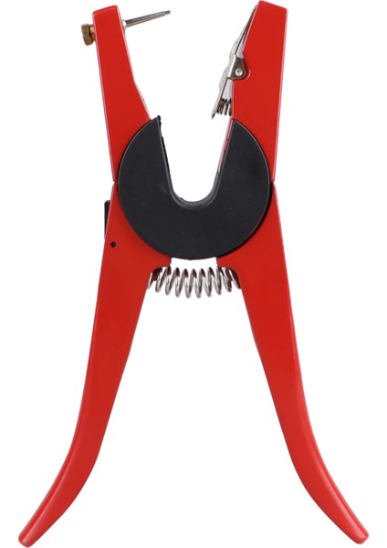 Kulak Etiketi Aplikatörü Evrensel Alaşımlı Çelik Pense Paslanmaz Inekler Domuzlar Koyunlar Hayvanlar Için Güvenli Kırmızı (Yurt Dışından)