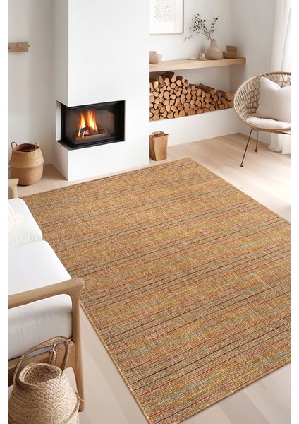Lilette 6721 Naturel Jüt Halı Örme Kilim Salon Oturma Odası Halısı Iç Dış Mekan Kilim LILETTE_6721 fırsatları