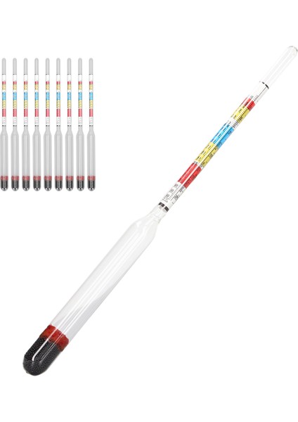 10 Adet Şarap Yapımı Ölçer Ev Bira Bira Hidrometresi Test Kavanozu 3 Terazi Ev Gereçleri (Yurt Dışından) fırsatları