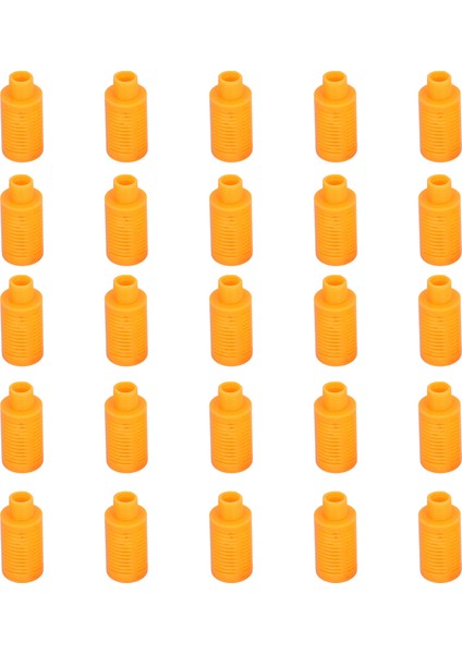 Plastik Pnömatik Susturucu Hava Hattı Akış Kontrolü Egzoz Susturucu Kompresör Bağlantı Parçası TURUNCU25 Adet Psl‑03 (Yurt Dışından)