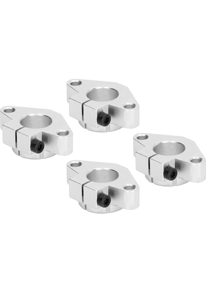 4 Adet Ray Kılavuz Destek Alüminyum Alaşımlı Doğrusal Hareket Ray Şaft Braketi Hassas Ekipmanlar Için SHF25 (Yurt Dışından) fiyatları