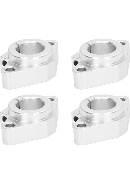 4 Adet Ray Kılavuz Destek Alüminyum Alaşımlı Doğrusal Hareket Ray Şaft Braketi Hassas Ekipmanlar Için SHF25 (Yurt Dışından) modelleri