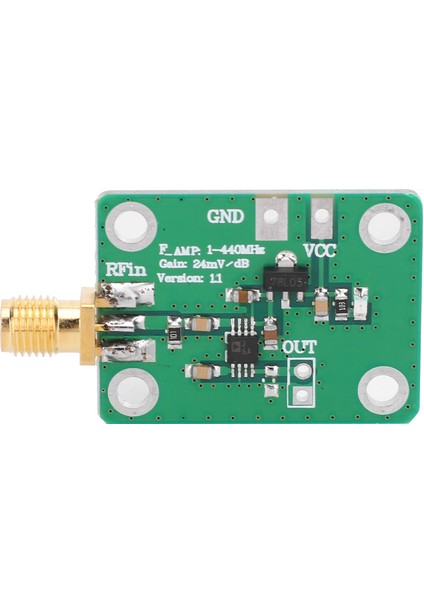 Rf Güç Ölçer Modülü Yüksek Frekanslı Logaritmik Dedektör Kartı AD8310 1440 Mhz (Yurt Dışından)