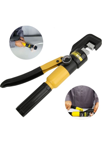 8 Ton Hidrolik Tel Kablo Pabucu Terminali Sıkma Aleti 16 Kalıp 4-70MM² (Yurt Dışından) indirimleri